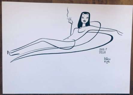 Kolk, Hanco - Originele illustratie - Stella (uit Single) - (2016) | Catawiki