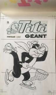 Silvestro - Copertina originale - Loose page | Catawiki