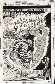 HUMAN TORCH-1974 Issue #8 Cover | ComicConnect