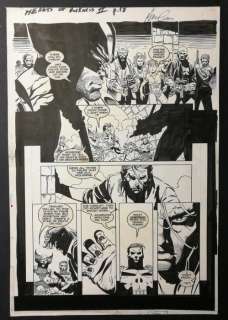 Ghost Rider/Wolverine/Punisher: The Dark Design #1 - Ron Garney - Al Milgrom - original art page - First edition - (1994) | Catawiki