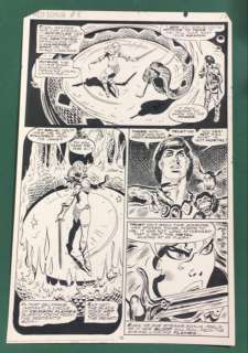 Red Sonja - Rare Original Art by F. Thorne - Loose page - First edition | Catawiki