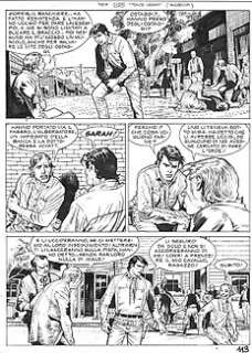 Stefano Andreucci - Tex n. 627 - Tavola Originale "Salt River" - Loose page - (2016)