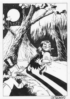 Bas Heymans - Uncle Scrooge - "In the dark" - Original Preliminary Art | Catawiki