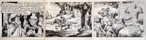 Piet Wijn, original drawing from Aram, the Lord of the Snakes 1957 (V20) | Comic Art Masters