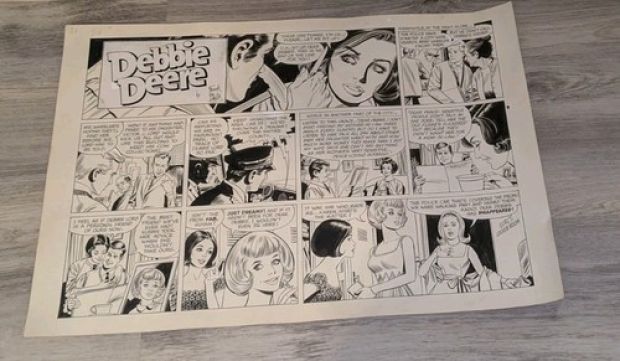 Debbie Deere by Frank Bolle Original Comic Storyboard Artwork 1960s | eBay US (Buy It Now)