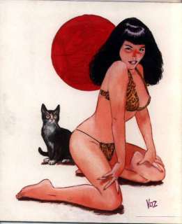 Vosburg, Mike | Betty page pin up | Art4Comics