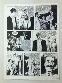 Dylan Dog - Corrado Roi - tavola originale - Loose page | Catawiki