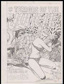 TERRORS OF THE JUNGLE Issue #21 Commissioned Art | ComicConnect