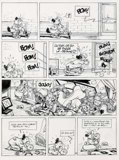 Geerts | Jojo, planche n°43 Ã  l’encre de Chine de l’épis… | Banque Dessinée