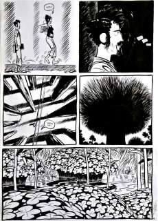 Frederik Peeters -  » LUPUS  » – Planche originale n° 12