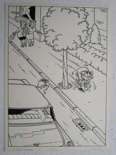 Nys, Jef - Originele tekening (p.25) - Jommeke - De kleine professor | Catawiki