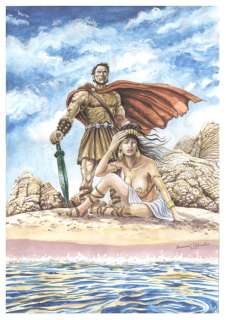 Nippur - Illustrazione Originale - Loose page | Catawiki