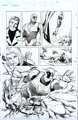 Dan Jurgens & Klaus Janson | Hyperion #2 p.08 | Essential Sequential