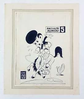 Zenobio Baggioli - Originale di Copertina "Lello Kid" - Loose page