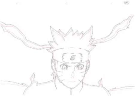 Kishimoto Masashi - Naruto | 839 – Naruto Shippuden – Naruto mode Chakra de Kyubi – Doga | La Galerie de la Bande Dessinée