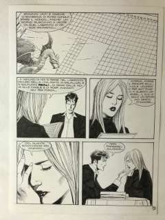 Dylan Dog n. 188 - tavola originale "Il Labirinto di Bangoor" - Loose page - (2002) | Catawiki