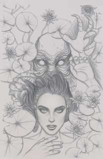 UNIVERSAL MONSTERS CREATURE FROM THE BLACK LAGOON LIVES! #4 COVER (IMAGE COMICS) | Jenny Frison