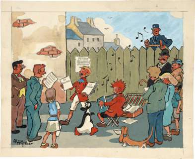 Alain Saint-Ogan - Zig et Puce, chanteurs des rues