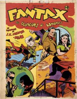 Chott Atelier & Bob Roc (Robert Rocca Dit) - Fantax - Fascicule 17