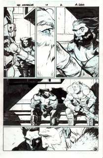 Ultimate Wolverine Issue 10, page 2 Sabretooth | Comix Art Studio