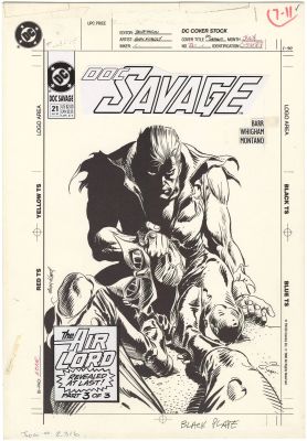 Andy Kubert | Doc Savage #21 Cover | Nostalgic Investments