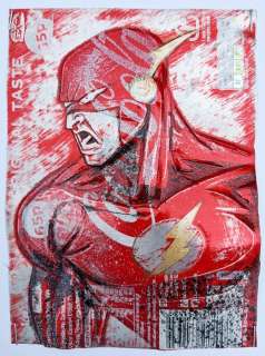 ComicCAN - ORIGINAL ARTWORK by Chris Duncan - FLASH on COKE - ComicCan - (2019/2019) | Catawiki
