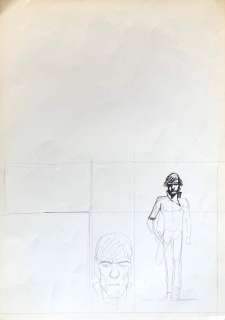 Andrea Pazienza - Sketch Originale - Loose page | Catawiki