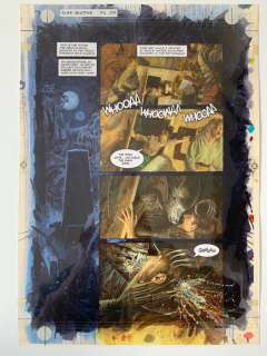 Aliens: Sacrifice - page 24, painting - First edition - (1993) | Catawiki