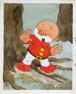 Paulus de Boskabouter - Originele aquarel - "Paulus" - uit Paulus de Boskabouter - Gepubliceerd in EVA - (1963) | Catawiki