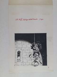 Magnus, Compagnia della Forca n. 4 - Original Splash Page - Loose page - (1977) | Catawiki