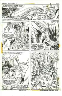 Marvel Spotlight #9 Page 22 Ghost Rider Original Artwork Tom Sutton Chic Stone HTF Bronze Age Horror | East Bay Comics