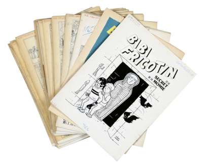 Lacroix | Bibi Fricotin, album complet de 44 planches Ã  l’e… | Banque Dessinée