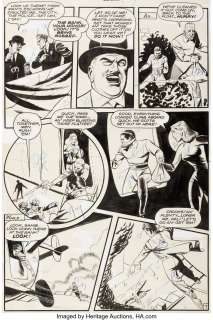 Celardo, John | John Celardo Rangers Comics #35 Story Page 7-8 Tiger Man Original Art (Fiction House, 1947).... (Total: 2 Original Art) | Heritage