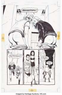 Dillon, Steve | Steve Dillon Preacher Special: Cassidy: Blood and Whiskey Story Page 38 Original Art (DC, 1998).... | Heritage