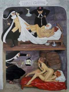 Erich von GÃ¶tha - Dessin original en couleur (publié) - Fautes Graves - Loose page - (2017) | Catawiki