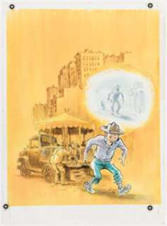 Will Eisner Will Eisner’s Quarterly #4 Cover Painting Original Art (Kitchen Sink, 1985). | Heritage