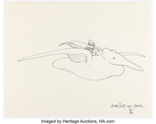 Jean Giraud (Moebius) - Starwatcher Specialty Illustration Original Art (1986). | Heritage