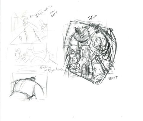 Dave Bullock Hand-Drawn Comic Illustration for Covers n Book DC M34 | eBay US (Buy It Now)