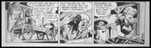 Mike Arens - Roy Rogers daily strip 12-8 1959 (Signed)