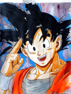 Goku – Goodbye Salute | Corner4art