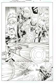 V Ken Marion | V Ken Marion - Green Lantern: Fractured Spectrum Page 15 | Modern Mythology Comic Art