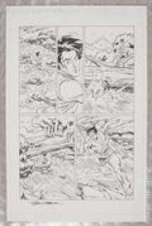 Original art for Krrish: The Menace of the Monkey Men Issue 1, page 2 by Ron Frenz | mycomicshop.com