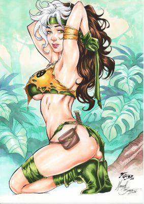 Fred Benes - Rogue Savage 9x12