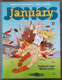 January Jones - 8x Hardcovers January Jones met tekening + Speciale uitgave Stripfestival Breda + Heuvel Magazine - First edition | Catawiki