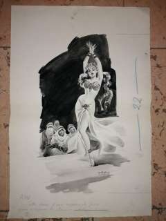 Vittorio Cossio - illustrazione originale - Loose page | Catawiki