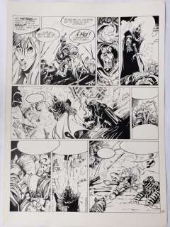 Crisse, Didier - Planche originale - L’Épée de Cristal T3 - La Main de la mangrove - (1991) | Catawiki