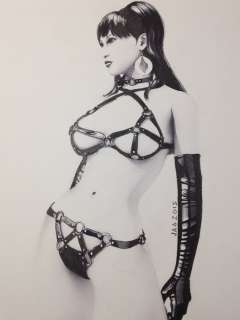 18+ Bdsm - Lady Domina Original Erotic Art - Signed - Loose page - First edition - (2015) | Catawiki