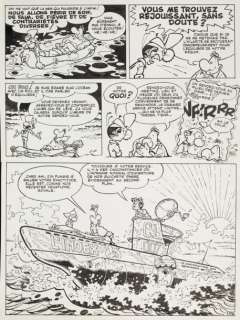 Greg Michel | Achille Talon Planche 37 de l’album l’Archipel de Sanzunron... | Vermot et Associés