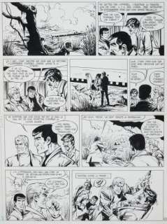 Vance William | Bob Morane Planche 27 de l’album Guérilla à Tumbaga... | Vermot et Associés