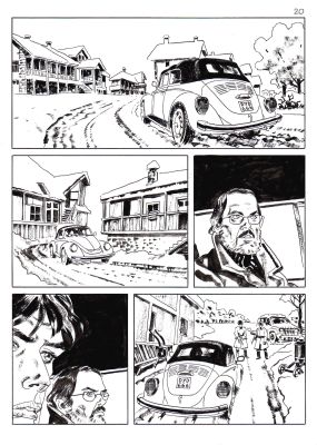 Angelo Stano | Dylan Dog n.258 La furia dell’Upyr p.20 | Tavole Originali